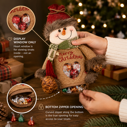 🔥🎅Christmas gift bags with zipper closure🎁