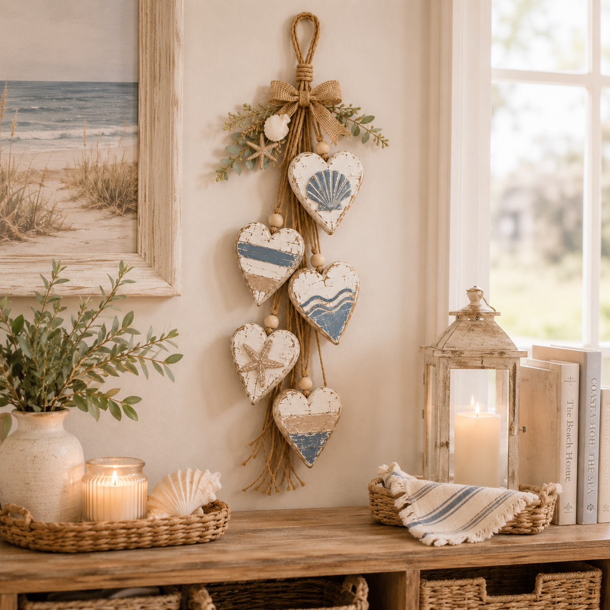 🔥49% Off Last Day 🤎 Hanging Heart Wall Decor