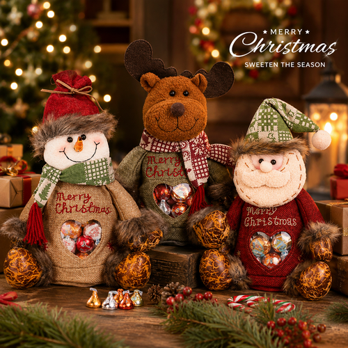 🔥🎅Christmas gift bags with zipper closure🎁