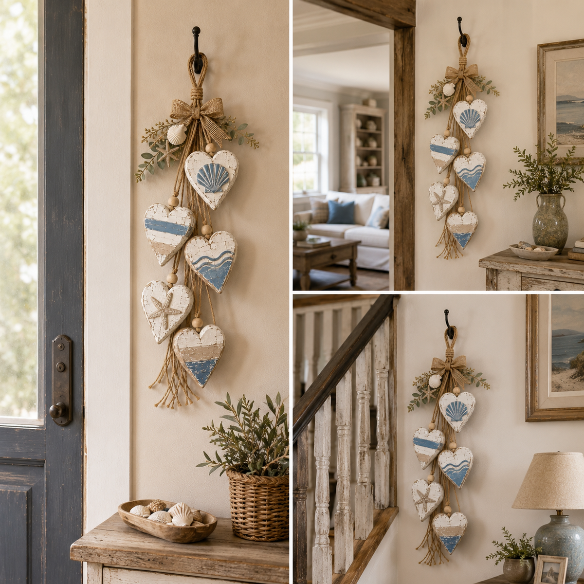 🔥49% Off Last Day 🤎 Hanging Heart Wall Decor