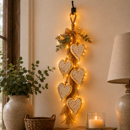 🔥49% Off Last Day 🤎 Hanging Heart Wall Decor