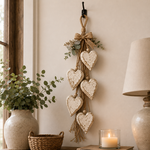 🔥49% Off Last Day 🤎 Hanging Heart Wall Decor