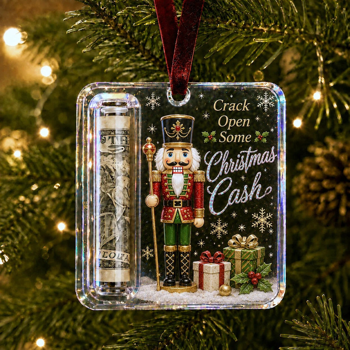 🔥Christmas Cash Gift Ornament- Make Cash Feel Like A Real Christmas Gift💵